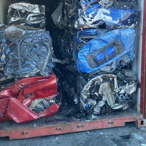 Scrap Metal | Car Baled Scrap