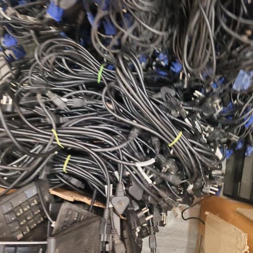Electronic Scrap | Available: 4 MT Laptops Power Cable Scrap for Sale from Jaipur India Region