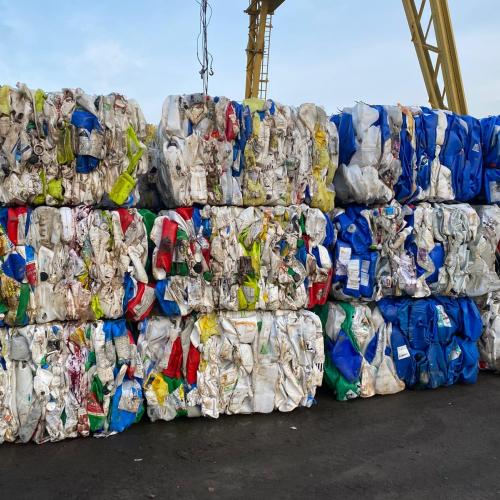 HDPE | Baled HDPE Cans Scrap – 12 Tons Available for Global Export from Latvia