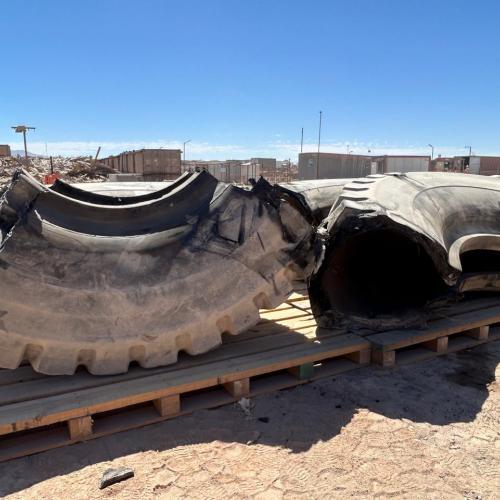 Tyres | Shredded OTR Tires Ready for Export – 200 MT Monthly Supply from Chile