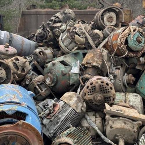 Electronic Scrap | Exporting 200MT Electric Motor Scrap from Mexican Ports to Global Buyers