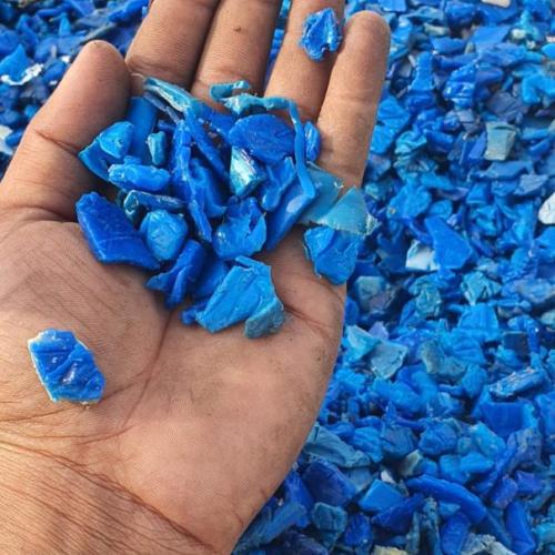 HDPE | Available: HDPE Blue Drum Regrinds 200 MT via Jebel Ali Port Worldwide