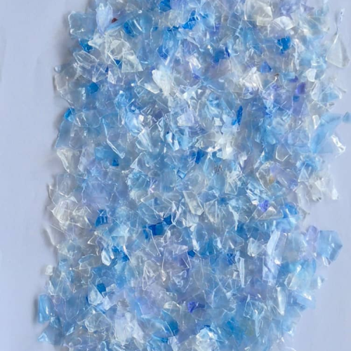 PET | Cold Washed Clear & Blue Plastic Flakes – 600 MT Monthly Export Supply from Uganda