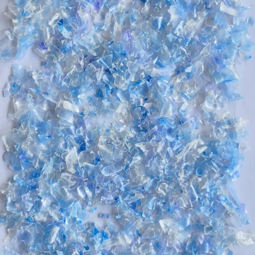 PET | Hot Washed Clear and Blue PET Flakes for Export – 600 MT Monthly to Global Markets