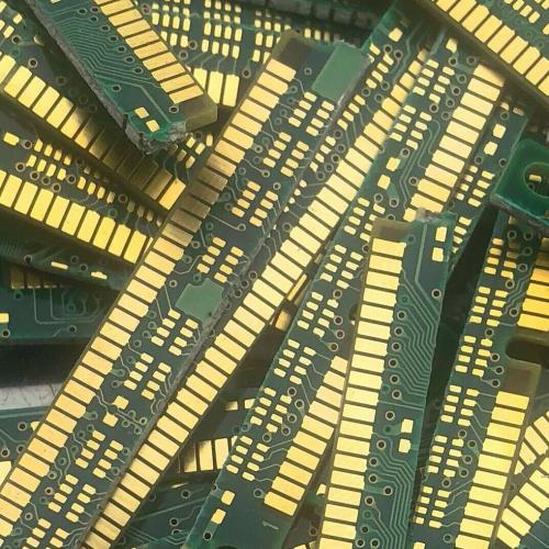 Electronic Scrap | Supplying Trimmed Gold RAM Finger Scrap 18 MT from United Kingdom to Global Buyers