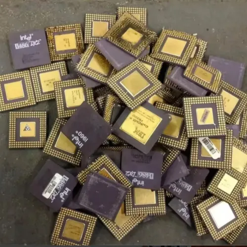Electronic Scrap | Used CPU Scrap with Mixed Gold Recovery Scrap