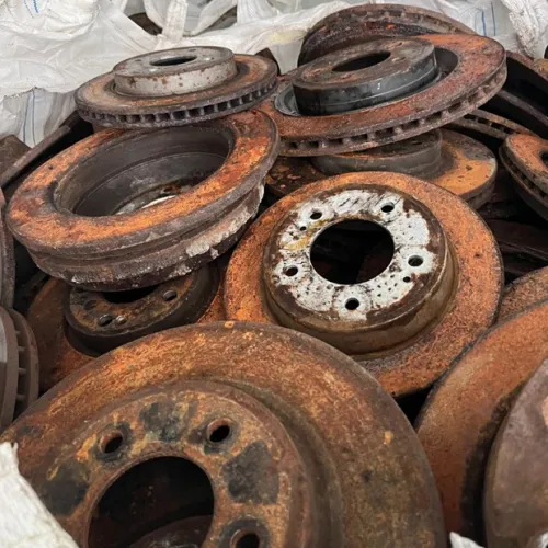 Scrap Metal | High-grade cast iron (primarily automotive brake rotors and brake drums)