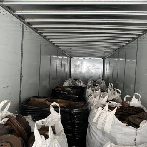 Scrap Metal | High-grade cast iron (primarily automotive brake rotors and brake drums)