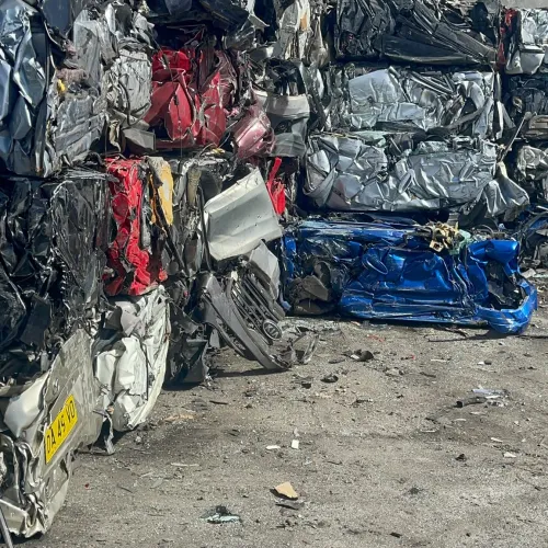 Scrap Metal | Baled Car Scrap