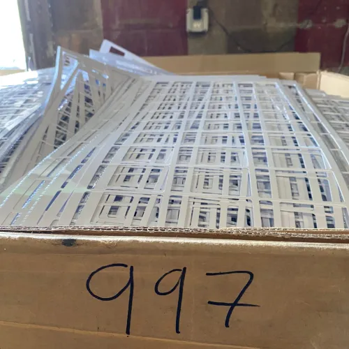 PolyVinylChloride | PVC Credit Card Skeleton Scrap